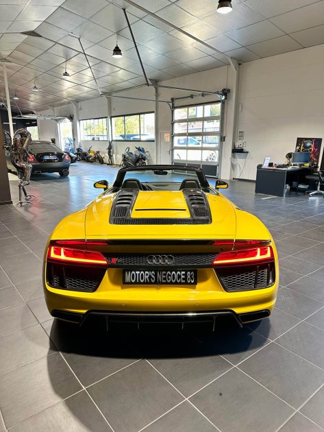 AUDI R8 V10+ SPYDER 610 CV FRANCAISE PAS DE MALUS