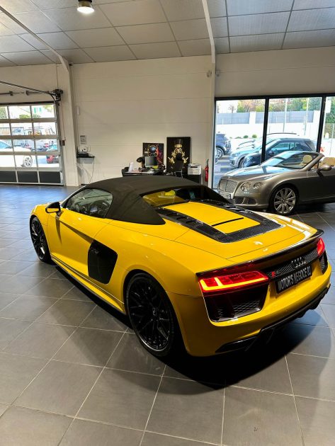 AUDI R8 V10+ SPYDER 610 CV FRANCAISE PAS DE MALUS