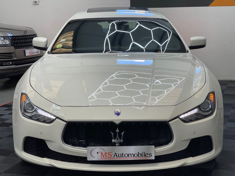 MASERATI GHIBLI III GARANTIE 12 MOIS 3.0 V6 DIESEL 275ch FULL, HISTORIQUE COMPLET, ORIGINE FRANCE,