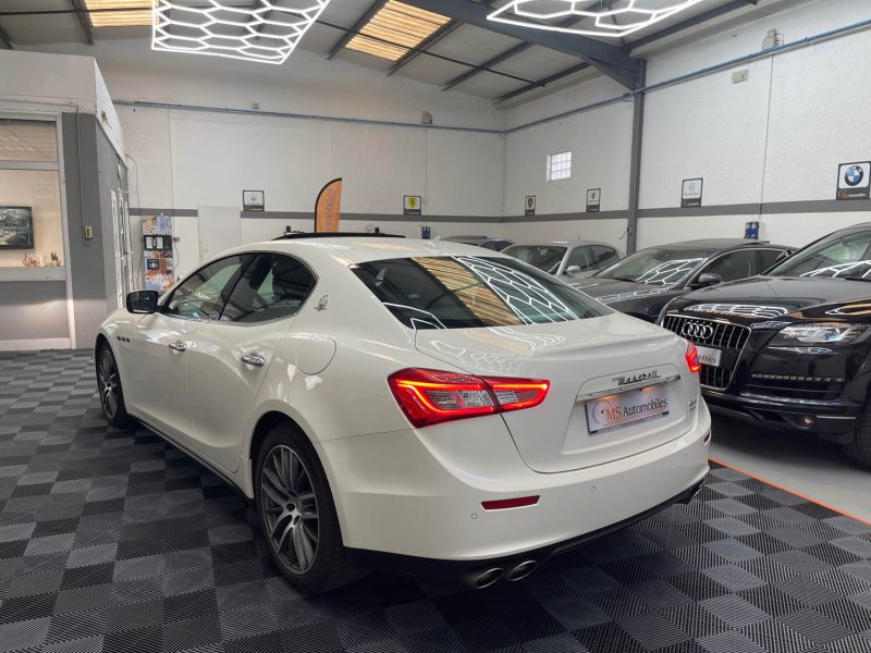 MASERATI GHIBLI III GARANTIE 12 MOIS 3.0 V6 DIESEL 275ch FULL, HISTORIQUE COMPLET, ORIGINE FRANCE,
