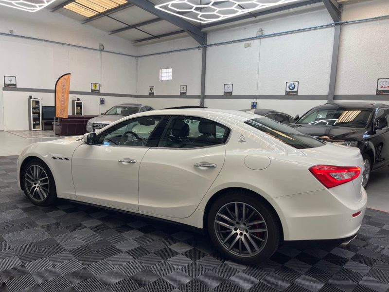 MASERATI GHIBLI III GARANTIE 12 MOIS 3.0 V6 DIESEL 275ch FULL, HISTORIQUE COMPLET, ORIGINE FRANCE,