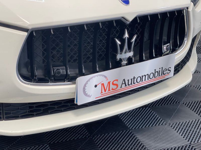 MASERATI GHIBLI III GARANTIE 12 MOIS 3.0 V6 DIESEL 275ch FULL, HISTORIQUE COMPLET, ORIGINE FRANCE,