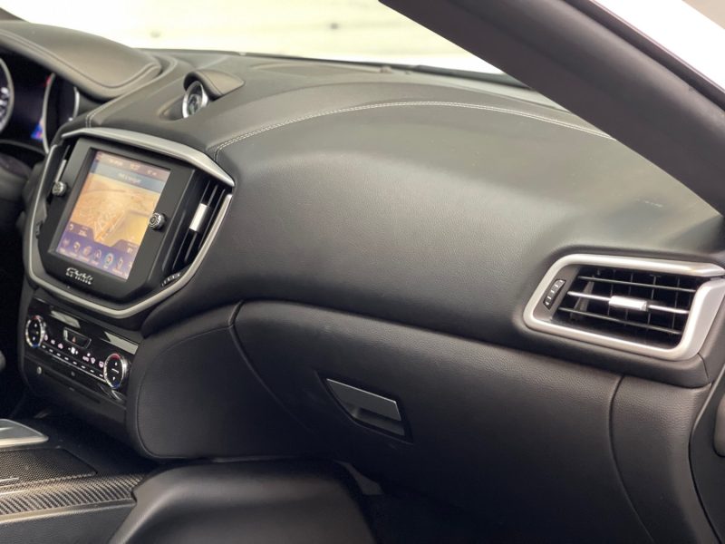 MASERATI GHIBLI III GARANTIE 12 MOIS 3.0 V6 DIESEL 275ch FULL, HISTORIQUE COMPLET, ORIGINE FRANCE,