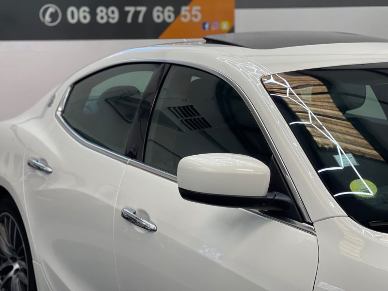 MASERATI GHIBLI III GARANTIE 12 MOIS 3.0 V6 DIESEL 275ch FULL, HISTORIQUE COMPLET, ORIGINE FRANCE,