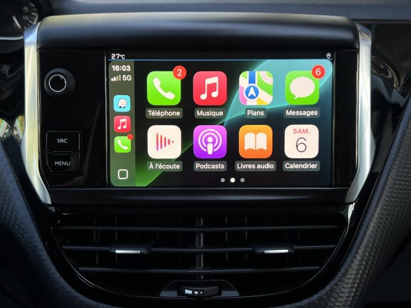 PEUGEOT 208 PHASE 2 SIGNATURE 1.2 82 Cv APPLE CARPLAY & ANDROID / CAMERA CRIT AIR 1 - GARANTIE 1 AN