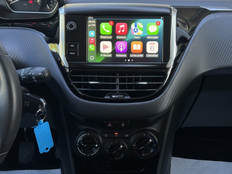 PEUGEOT 208 PHASE 2 SIGNATURE 1.2 82 Cv APPLE CARPLAY & ANDROID / CAMERA CRIT AIR 1 - GARANTIE 1 AN