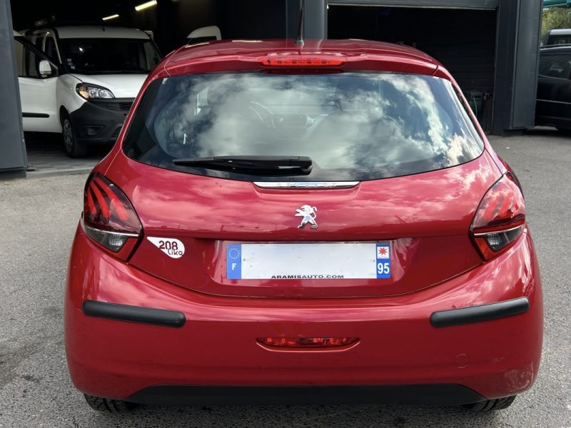 PEUGEOT 208 LIKE 1.0 VTI 68 Cv 48 600 Km CLIMATISATION REGULATEUR BLUETOOTH CritAir1 - GARANTIE 1 AN