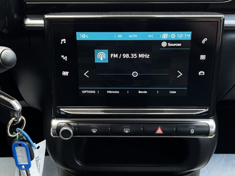 CITROEN C3 III PHASE 2 - 1.2 82 Cv 1ERE MAIN / APPLE CARPLAY & ANDROID CRIT AIR 1 - GARANTIE 1 AN