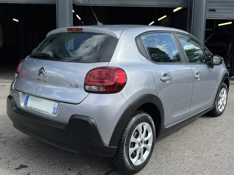 CITROEN C3 III PHASE 2 - 1.2 82 Cv 1ERE MAIN / APPLE CARPLAY & ANDROID CRIT AIR 1 - GARANTIE 1 AN