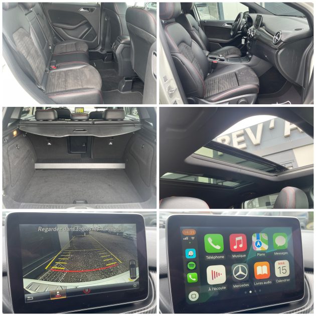 Mercedes B 200 CDi 136ch 4Matic Fascination AMG Boite Auto / Toit ouvrant / Camera / CarPlay / LEDS 