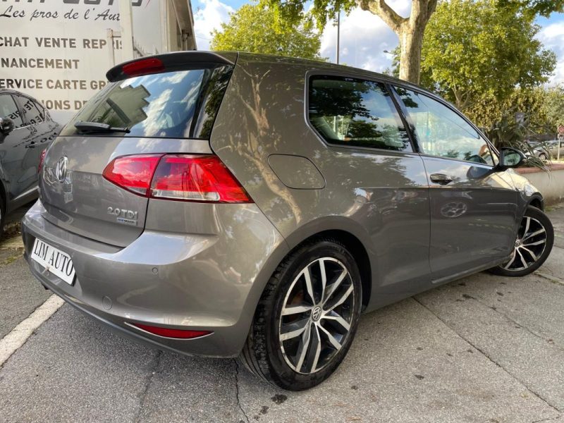 VOLKSWAGEN GOLF VII 2.0 TDI 150 ALLSTAR **1ère MAIN**