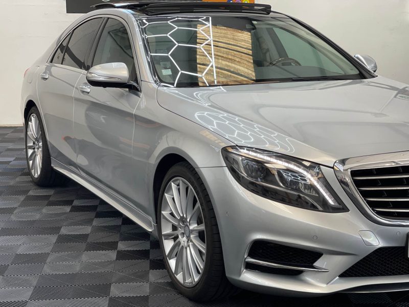 MERCEDES CLASSE S SEULEMENT 78000KMS 350 D 3.0D V6 4MATIC 7G-TRONIC+ 258ch AMG LINE GARANTIE 12 MOIS