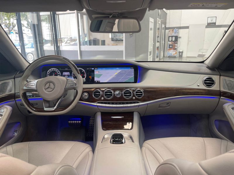 MERCEDES CLASSE S SEULEMENT 74000KMS 350 D 3.0D V6 4MATIC 7G-TRONIC+ 258ch AMG LINE GARANTIE 12 MOIS