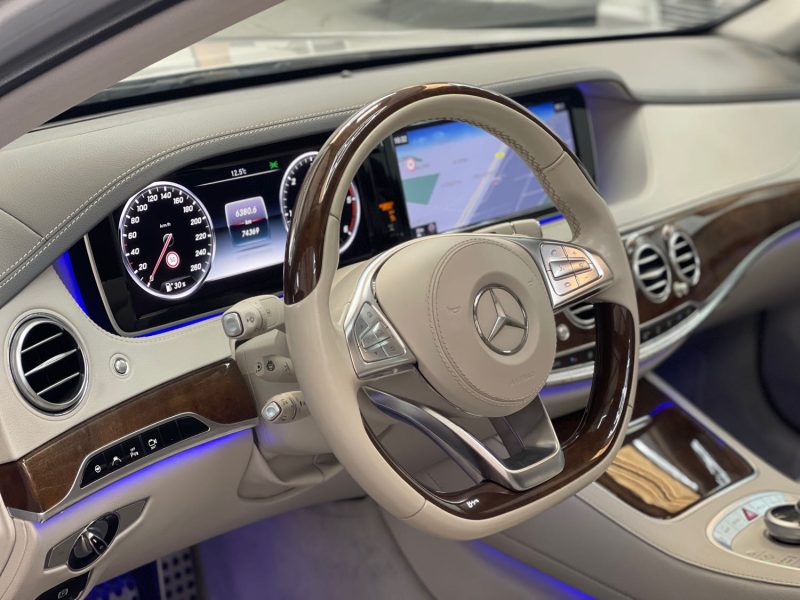 MERCEDES CLASSE S SEULEMENT 74000KMS 350 D 3.0D V6 4MATIC 7G-TRONIC+ 258ch AMG LINE GARANTIE 12 MOIS