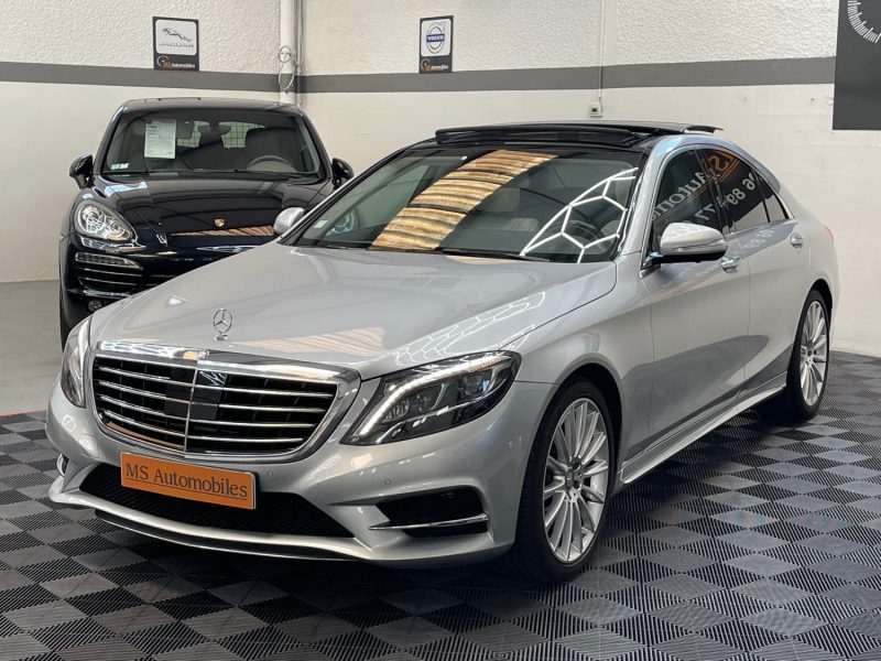 MERCEDES CLASSE S SEULEMENT 74000KMS 350 D 3.0D V6 4MATIC 7G-TRONIC+ 258ch AMG LINE GARANTIE 12 MOIS