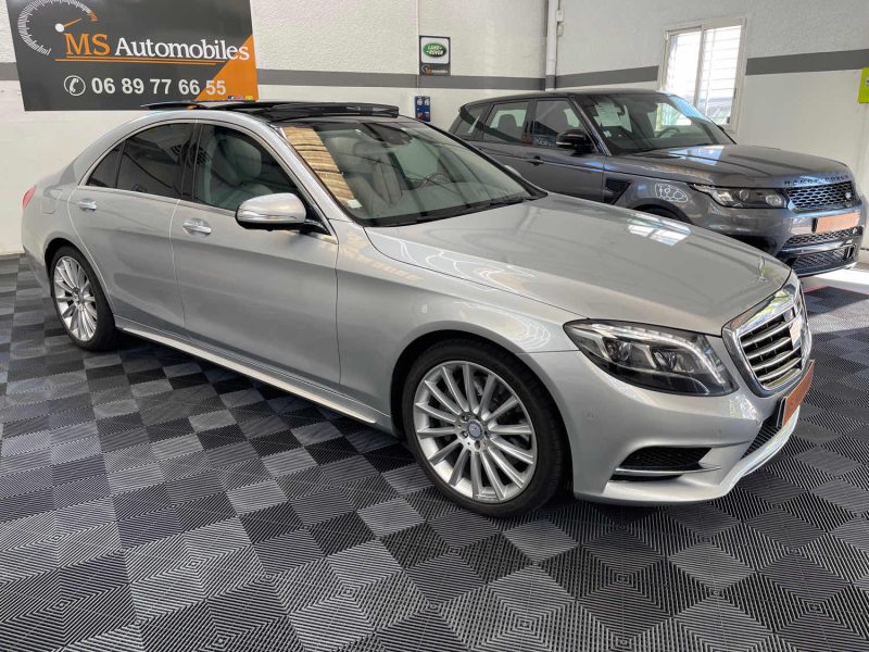 MERCEDES CLASSE S SEULEMENT 74000KMS 350 D 3.0D V6 4MATIC 7G-TRONIC+ 258ch AMG LINE GARANTIE 12 MOIS
