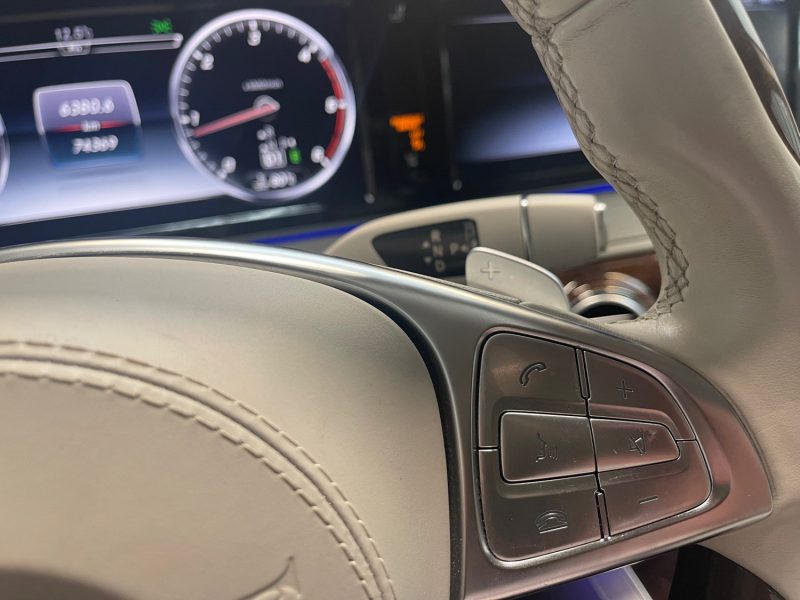 MERCEDES CLASSE S SEULEMENT 74000KMS 350 D 3.0D V6 4MATIC 7G-TRONIC+ 258ch AMG LINE GARANTIE 12 MOIS