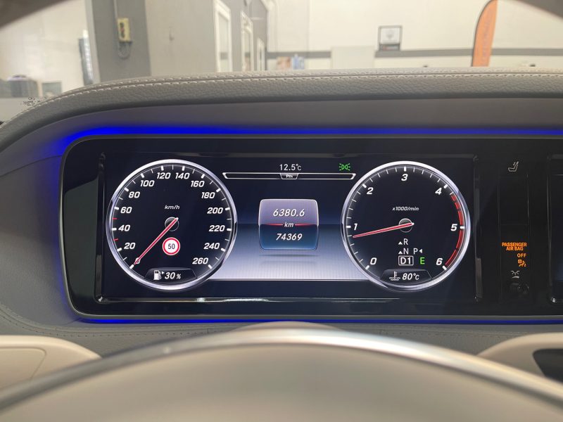 MERCEDES CLASSE S SEULEMENT 74000KMS 350 D 3.0D V6 4MATIC 7G-TRONIC+ 258ch AMG LINE GARANTIE 12 MOIS