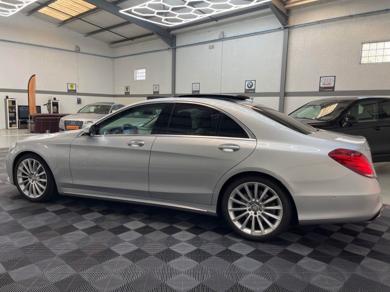 MERCEDES CLASSE S SEULEMENT 74000KMS 350 D 3.0D V6 4MATIC 7G-TRONIC+ 258ch AMG LINE GARANTIE 12 MOIS