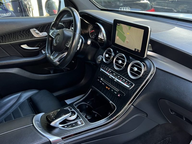 MERCEDES GLC FASCINATION / AMG 220D 4MATIC 2.2 170 Cv BVA9 / TOIT OUVRANT CUIR - GARANTIE 1 AN