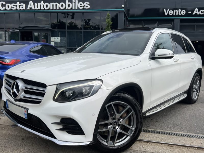 MERCEDES GLC FASCINATION / AMG 220D 4MATIC 2.2 170 Cv BVA9 / TOIT OUVRANT CUIR - GARANTIE 1 AN