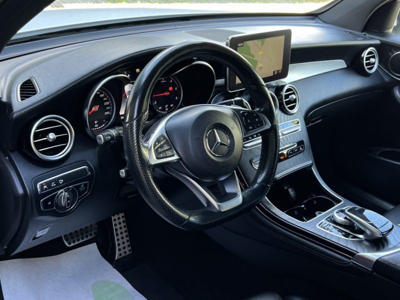 MERCEDES GLC FASCINATION / AMG 220D 4MATIC 2.2 170 Cv BVA9 / TOIT OUVRANT CUIR - GARANTIE 1 AN