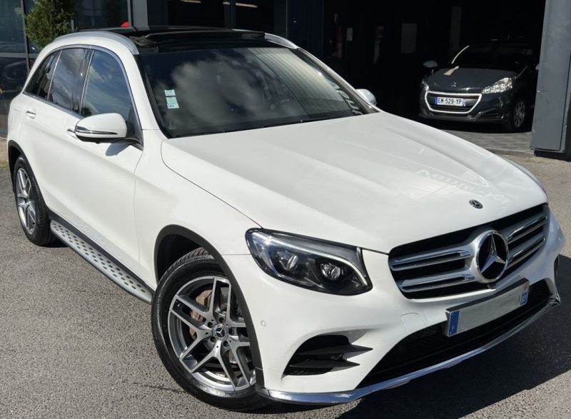 MERCEDES GLC FASCINATION / AMG 220D 4MATIC 2.2 170 Cv BVA9 / TOIT OUVRANT CUIR - GARANTIE 1 AN