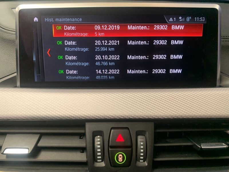 BMW. X1 Msport BVM6 sDRIVE 18i 140ch Lounge-Suivis BMW 