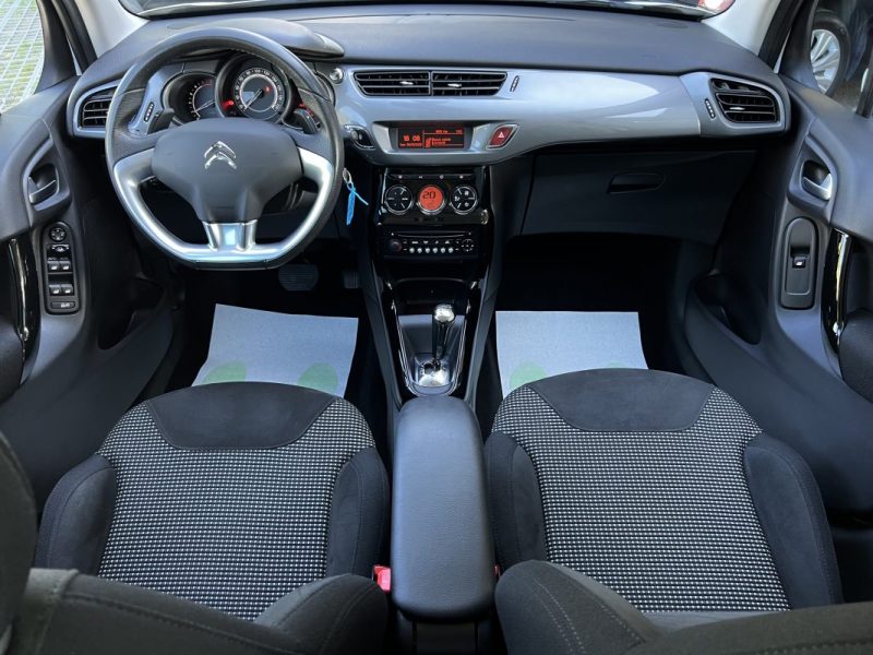 CITROEN C3 II PHASE 2 EXCLUSIVE 1.4 E HDI 70 BOITE AUTOMATIQUE TOIT PANO CRIT AIR 2 - GARANTIE 1 AN