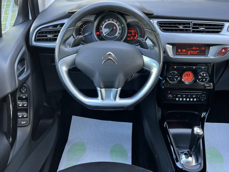 CITROEN C3 II PHASE 2 EXCLUSIVE 1.4 E HDI 70 BOITE AUTOMATIQUE TOIT PANO CRIT AIR 2 - GARANTIE 1 AN