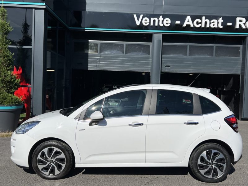 CITROEN C3 II PHASE 2 EXCLUSIVE 1.4 E HDI 70 BOITE AUTOMATIQUE TOIT PANO CRIT AIR 2 - GARANTIE 1 AN