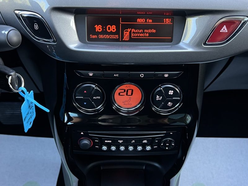 CITROEN C3 II PHASE 2 EXCLUSIVE 1.4 E HDI 70 BOITE AUTOMATIQUE TOIT PANO CRIT AIR 2 - GARANTIE 1 AN