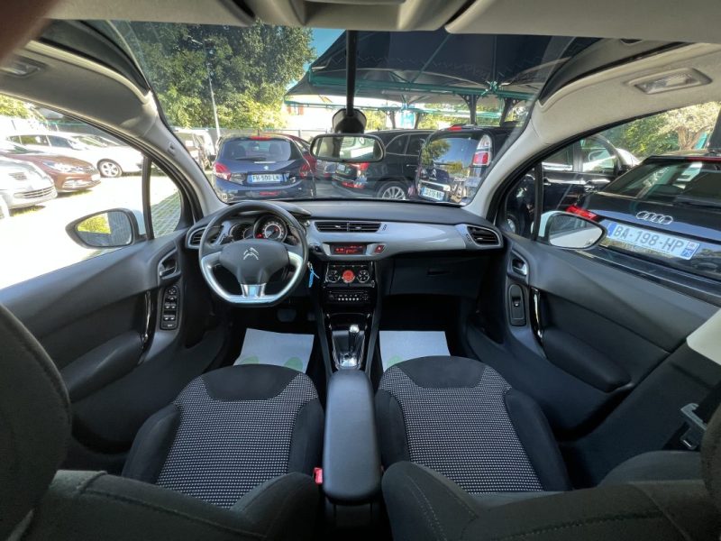 CITROEN C3 II PHASE 2 EXCLUSIVE 1.4 E HDI 70 BOITE AUTOMATIQUE TOIT PANO CRIT AIR 2 - GARANTIE 1 AN