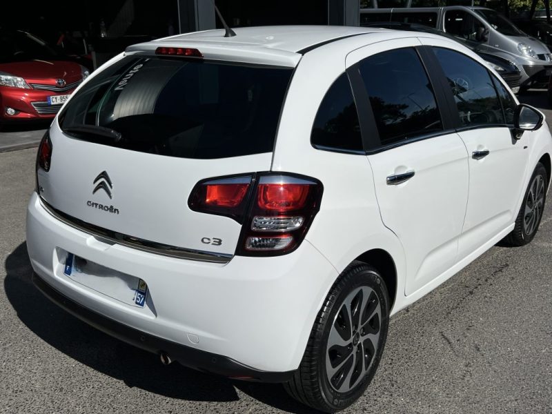 CITROEN C3 II PHASE 2 EXCLUSIVE 1.4 E HDI 70 BOITE AUTOMATIQUE TOIT PANO CRIT AIR 2 - GARANTIE 1 AN