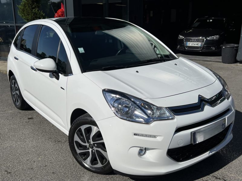 CITROEN C3 II PHASE 2 EXCLUSIVE 1.4 E HDI 70 BOITE AUTOMATIQUE TOIT PANO CRIT AIR 2 - GARANTIE 1 AN