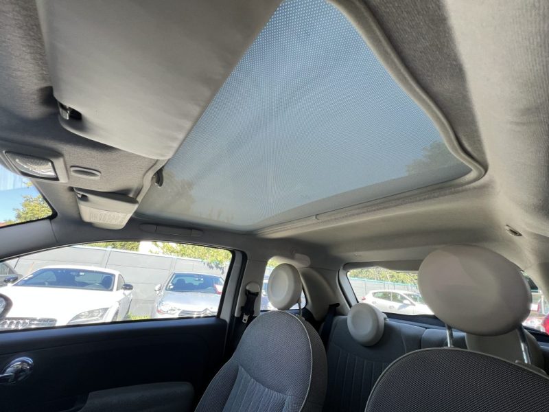 FIAT 500 II LOUNGE 1.2 69 Cv TOIT PANORAMIQUE APPLE CARPLAY & ANDROID CRIT AIR 1 - GARRANTIE 1 AN