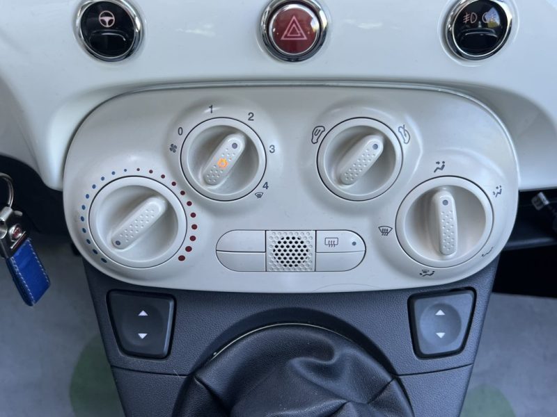 FIAT 500 II LOUNGE 1.2 69 Cv TOIT PANORAMIQUE APPLE CARPLAY & ANDROID CRIT AIR 1 - GARRANTIE 1 AN