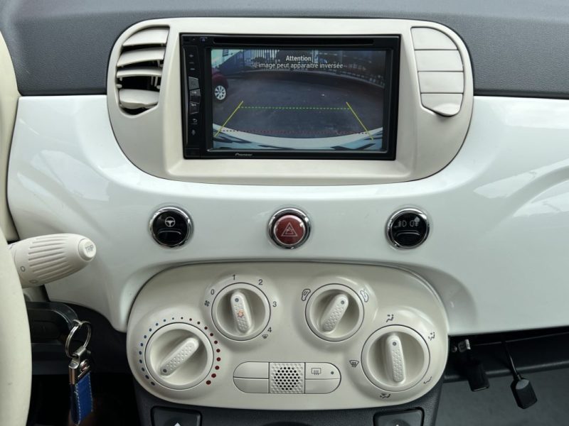 FIAT 500 II LOUNGE 1.2 69 Cv TOIT PANORAMIQUE APPLE CARPLAY & ANDROID CRIT AIR 1 - GARRANTIE 1 AN