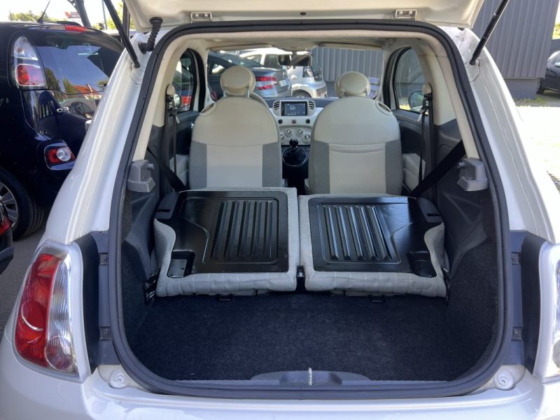 FIAT 500 II LOUNGE 1.2 69 Cv TOIT PANORAMIQUE APPLE CARPLAY & ANDROID CRIT AIR 1 - GARRANTIE 1 AN