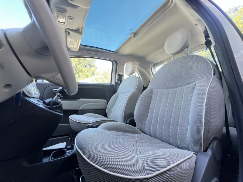 FIAT 500 II LOUNGE 1.2 69 Cv TOIT PANORAMIQUE APPLE CARPLAY & ANDROID CRIT AIR 1 - GARRANTIE 1 AN