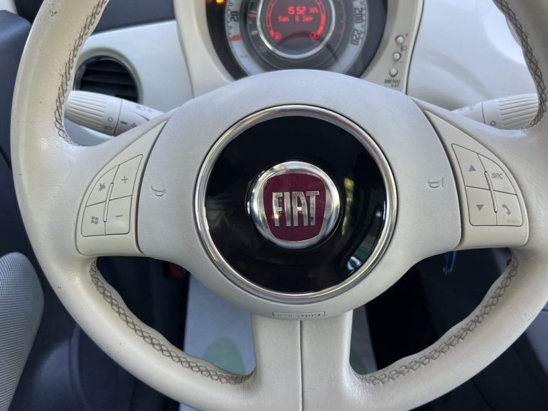 FIAT 500 II LOUNGE 1.2 69 Cv TOIT PANORAMIQUE APPLE CARPLAY & ANDROID CRIT AIR 1 - GARRANTIE 1 AN