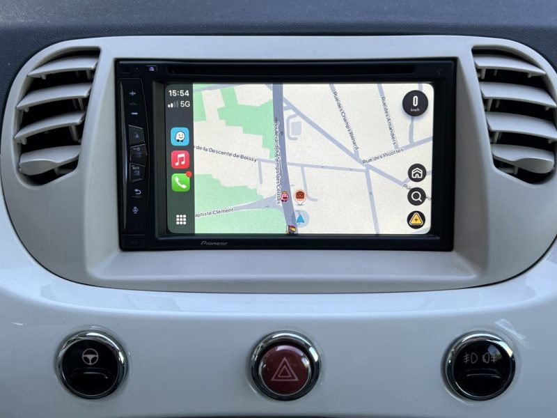 FIAT 500 II LOUNGE 1.2 69 Cv TOIT PANORAMIQUE APPLE CARPLAY & ANDROID CRIT AIR 1 - GARRANTIE 1 AN