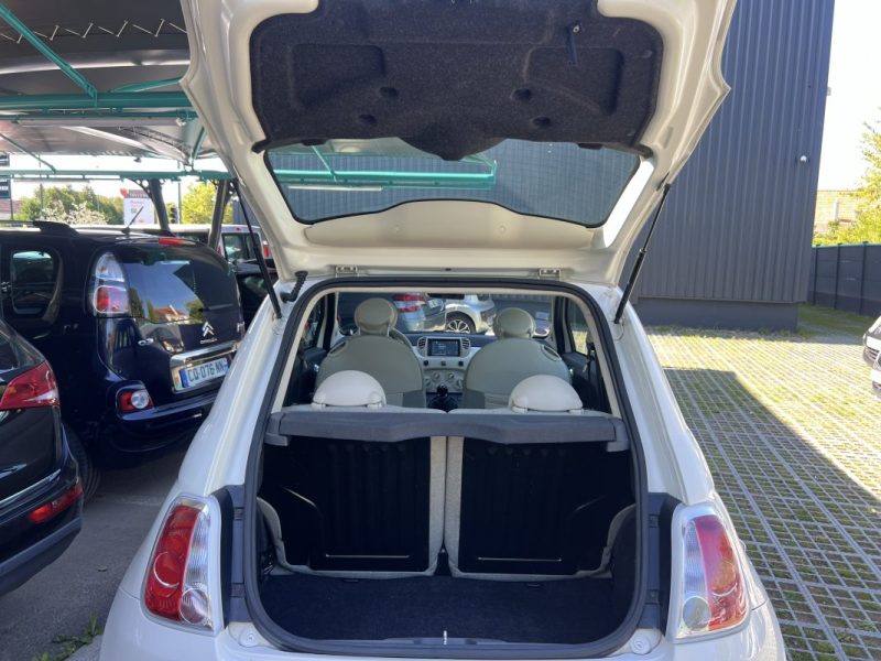 FIAT 500 II LOUNGE 1.2 69 Cv TOIT PANORAMIQUE APPLE CARPLAY & ANDROID CRIT AIR 1 - GARRANTIE 1 AN