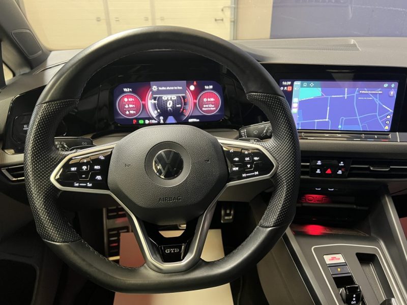 VOLKSWAGEN GOLF VIII GTD 200CH - BVA- HARMAN KARDON - 69200KM