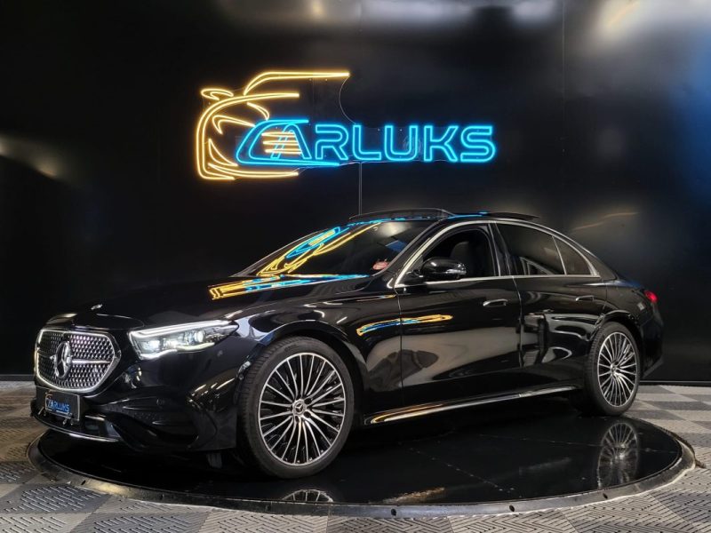 MERCEDES CLASSE E 300E 313CV AMG LINE 9G-Tronic / TOIT OUVRANT + DOUBLE ECRAN + BURMASTER /