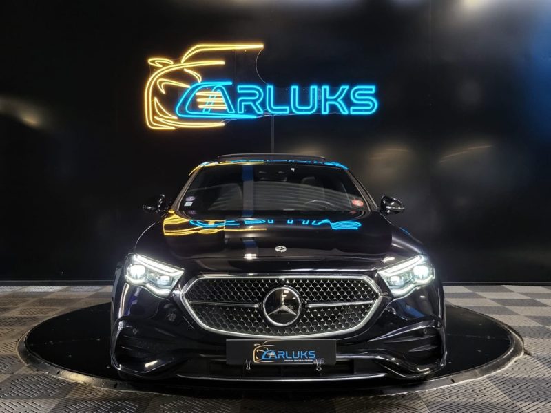 MERCEDES CLASSE E 300E 313CV AMG LINE 9G-Tronic / TOIT OUVRANT + DOUBLE ECRAN + BURMASTER /