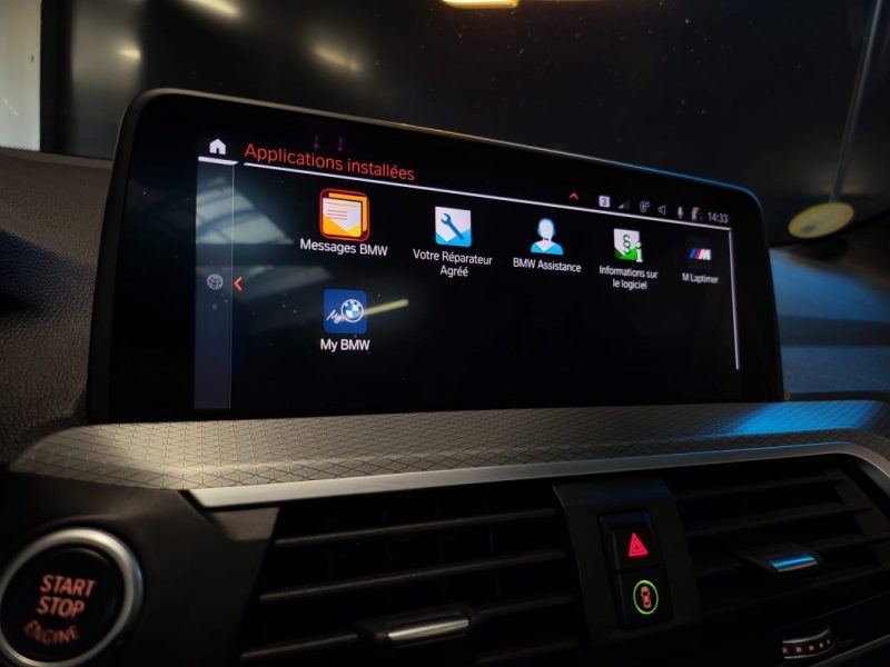 BMW X3 XDrive20d 190ch MSPORT TOIT OUVRANT / APPLE CARPLAY / SIEGES ELECTRIQUES / CHAUFFANTS