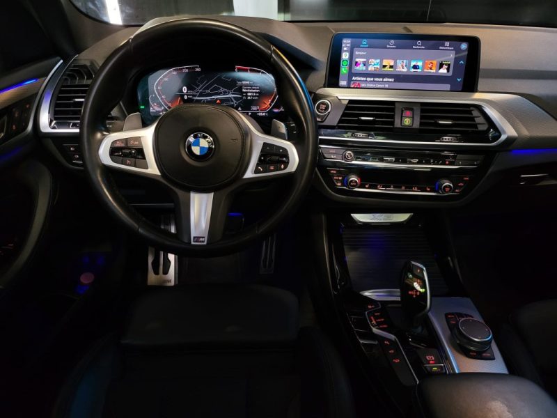 BMW X3 XDrive20d 190ch MSPORT TOIT OUVRANT / APPLE CARPLAY / SIEGES ELECTRIQUES / CHAUFFANTS