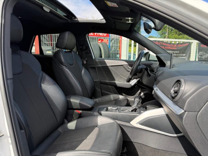 AUDI Q2 S-LINE / BOITE AUTOMATIQUE / DIESEL / TOIT OUVRANT / GARANTIE 12 MOIS