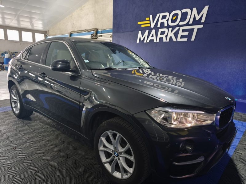 B.M.W. BMW SERIE X6 XDRIVE 258 Cv LOUNGE PLUS HISTORIQUE D\'ENTRETIEN - GPS - CAMERA - RADAR ARRIERE ET AVANT - INTERIEUR CUIR  2017
